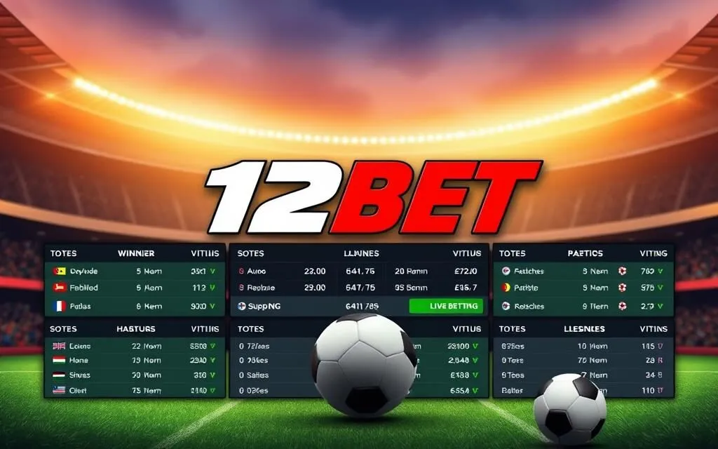 Các loại hình cá cược bóng đá tại 12bet